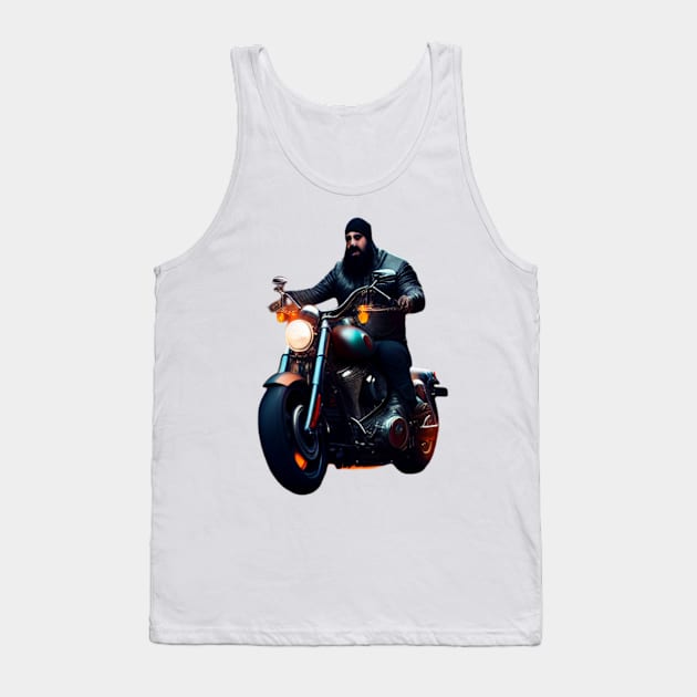 Ride into the Sunset Tank Top by Basunat